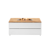 Cosipure 120 wit/teak 120x80x50 cm
