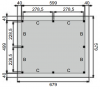 Plattegrond Overkapping Prestige XXXL 600x500 cm 