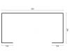 Paviljoen Kristina - 560x284 cm - red class wood geïmpregneerd
