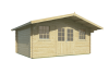 Tuindeco Parijs blokhut 500x380 cm 44 mm vuren honing geïmpregneerd