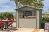 Tuindeco Vixen kiosk 266x175 cm 16 mm incl. vloer vuren groen geïmpregneerd