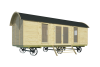 Tuindeco Dan Circuswagen 328x720 cm 19mm vurenhout blank