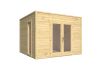 Tuindeco Tino Blokhut 300x275 cm 28 mm vuren Red Class Wood geïmpregneerd
