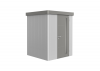 Biohort Metalen berging Neo 1A zilver/ kwartsgrijs
