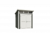 Tuinhuis Kibo 1 200x200 cm - Green Grey-wit gecoat second