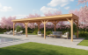 YARD Outdoor SUBLIME overkapping 900x300 cm Douglas blank