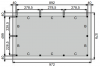 Plattegrond Overkapping Prestige XXXL 900x500 cm 