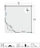 Plattegrond blokhut Asmund