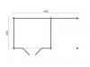 Tuindeco Elburg Blokhut 250x250 cm + luifel 250 cm 28 mm vuren red class wood geïmpregneerd
