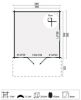 Plattegrond blokhut Soren