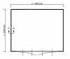 Lugarde Prima Noëlla 44mm 300x240 cm