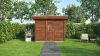 Lugarde Select Modern tuinhuis Groningen 300x300cm - Bruine olie