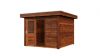 Lugarde Select Modern tuinhuis Groningen 300x300cm - Bruine olie