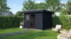 Lugarde Select Modern tuinhuis Groningen 300x300cm - Zwarte olie