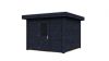 Lugarde Select Modern tuinhuis Groningen 300x300cm - Zwarte olie