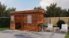 Lugarde Select Modern tuinhuis Gorssel 388x200cm - Bruine olie