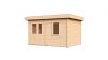 Lugarde Select Modern tuinhuis Bodegraven 388x300cm - Onbehandeld