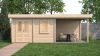 Lugarde Select Modern tuinhuis met overkapping Emmen 388x300cm + 300cm - Onbehandeld
