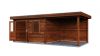 Lugarde Select Modern tuinhuis met overkapping Emmen 388x300cm + 300cm - Bruine olie
