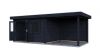 Lugarde Select Modern tuinhuis met overkapping Emmen 388x300cm + 300cm - Zwarte olie