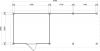 Lugarde Select Modern tuinhuis met overkapping Apeldoorn 300x250cm + 400cm - Zwarte olie