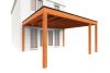 Trendhout Aanbouwveranda Modena 470x485 cm - model rechts