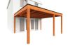 Trendhout Aanbouwveranda Modena 485x485 cm - model rechts