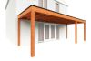 Trendhout Aanbouwveranda Modena 730x300 cm - model rechts