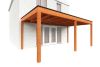 Trendhout Aanbouwveranda Modena 550x365 cm - model rechts