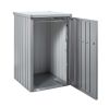 Metalen kliko ombouw Alex 80x88x129 cm - Zilver/kwartsgrijs
