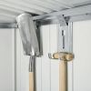 Biohort AvantGarde A6 metalen berging 260x260x220 cm met dubbele deur