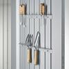 Biohort AvantGarde A3 metalen berging 180x260x218 cm donkergrijs met enkele deur