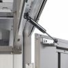 Biohort AvantGarde A3 metalen berging 180x260x218 cm donkergrijs met enkele deur