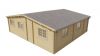 Tuindeco Azores Blokhut 941x848 cm 70 mm vuren groen geïmpregneerd