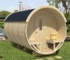 Barrelsauna Ø215x350 cm - Vurenhout