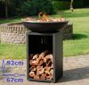 Barbecue Amigo - incl. hoes en houtopslag - Ø67cm