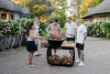 Barbecue BIG Jack 3.0 Blackline - incl. hoes en houtopslag - Ø 80 cm
