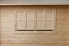 Blokhut 440x340 cm + luifel 300 cm + zijaanbouw 150 cm - gecoat