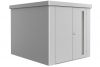 Biohort Metalen tuinhuis Neo - Dubbele deur - Zilver - 3B (236x292 cm)