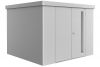 Biohort Metalen tuinhuis Neo - Dubbele deur - Zilver - 3C (292x292 cm)