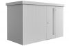 metalen berging neo 1d zilvergrijs