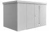 metalen berging Neo 2d - zilver metallic - dubbele deur