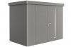 metalen berging neo 1c - dubbele deur - kwartsgrijs