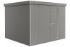 metalen berging neo 3c - dubbele deur- kwartsgrijs
