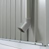 Biohort Highline H3 metalen berging 275x235x222 cm met dubbele deur