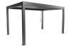 Biohort aluminium Pergola kwartsgrijs metallic 500x350 cm kwartsgrijs metallic lamellendak