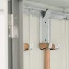 Biohort metalen tuinkast 150 LARGE kwartsgrijs 156x155x184 cm