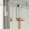 Biohort metalen tuinkast kwartsgrijs 191x83x182,5 cm
