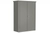 Biohort Terraskast Romeo L High kwartsgrijs metallic 132x87x181 cm