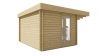 Tuindeco James Blokhut 400x280 cm 44 mm vuren honing geïmpregneerd